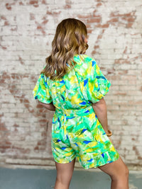 Kaysi Printed Romper