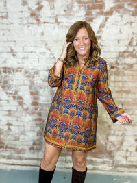 Stormy Boho Dress