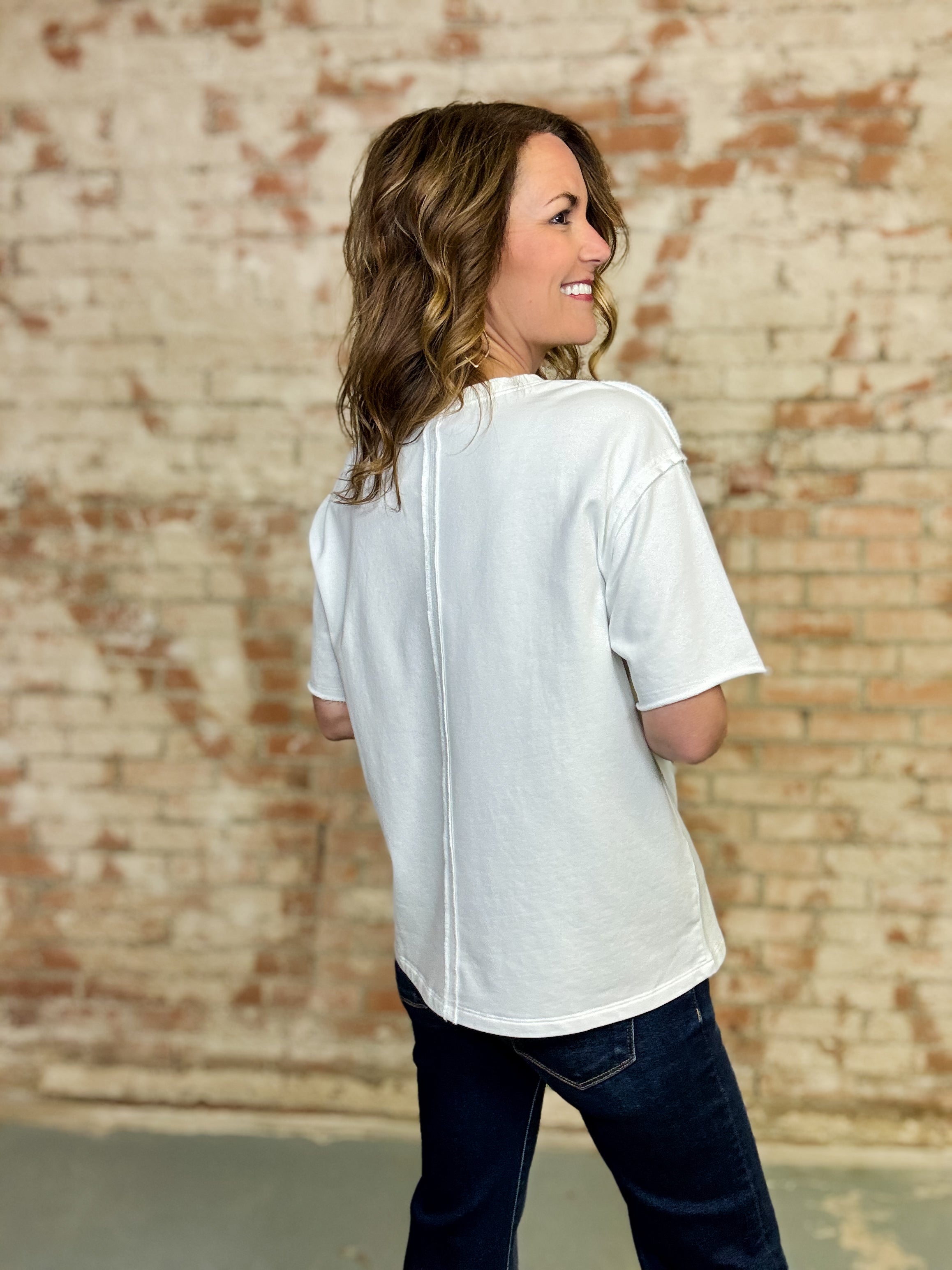 Darlene American Flag Top