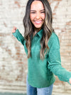 Maris Ribbed Long Sleeve Top