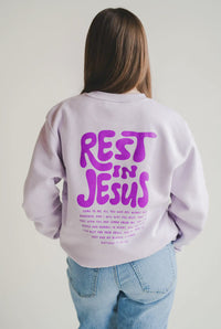 Rest in Jesus Sweatshirt | Dear Heart