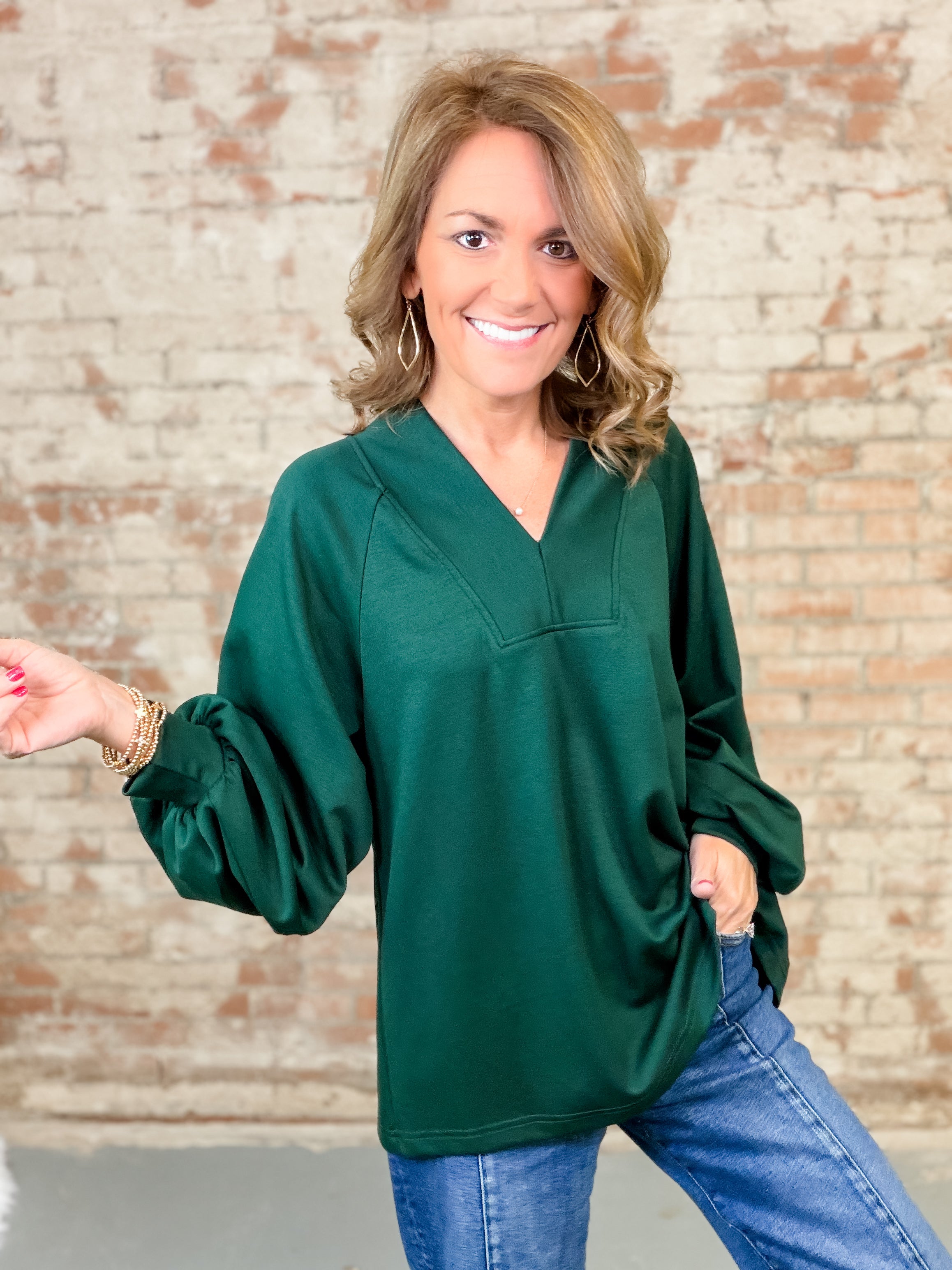 Khris Raglan Sleeve Top