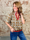 Rudy Plaid Top