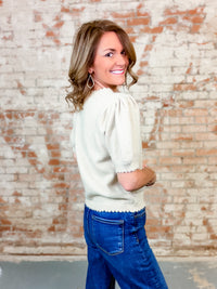 Brielle Puff Sleeve Sweater