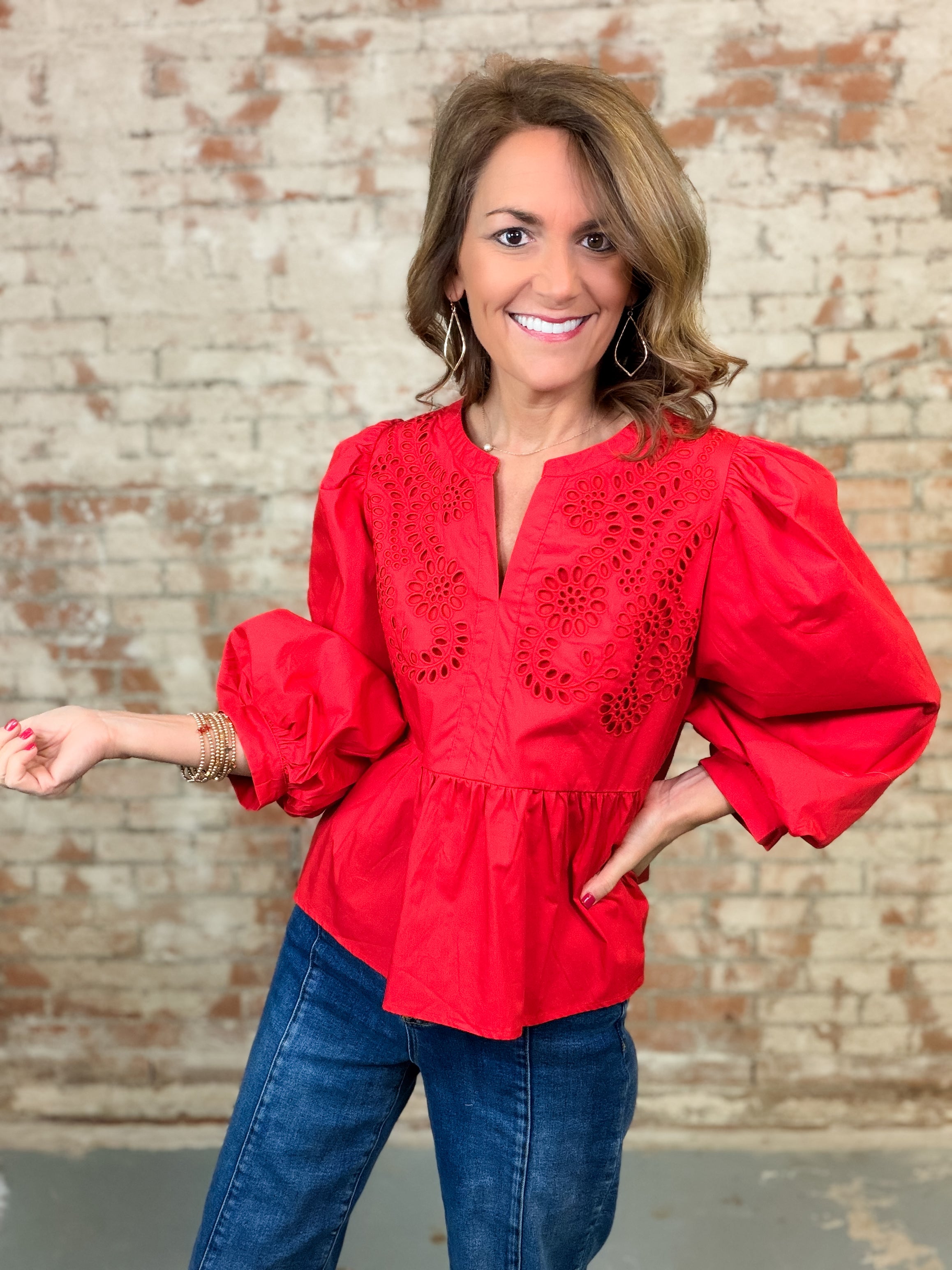 Nyra Puff Sleeve Top