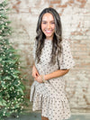 Laranda Bow Tweed Dress