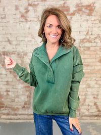 Zarah Half Snap Pullover
