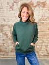 Hearth Fleece Mock Neck Sweater