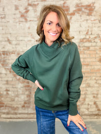 Hearth Fleece Mock Neck Sweater