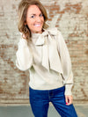 Justice Bow Sweater