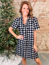 Remy Houndstooth Dress