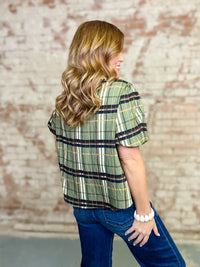 THML Kohen Plaid Top