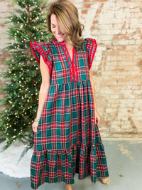 Kringle Plaid Dress