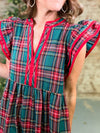 Kringle Plaid Dress