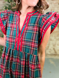 Kringle Plaid Dress
