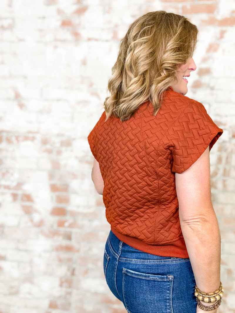 Messina Solid Textured Top