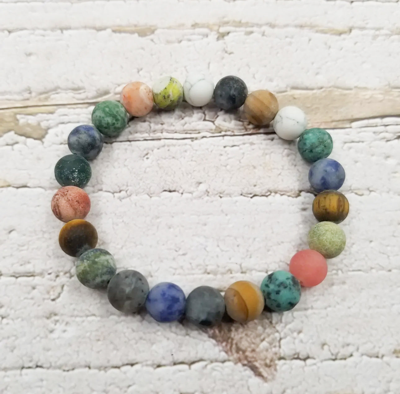 Lulah Frosted Stone Bracelet