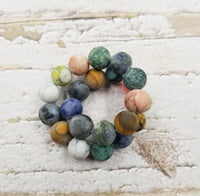 Lulah Frosted Stone Bracelet