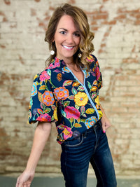 THML Montgomery Floral Top