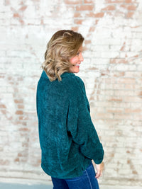 Dolly Chenille V-Neck Pullover