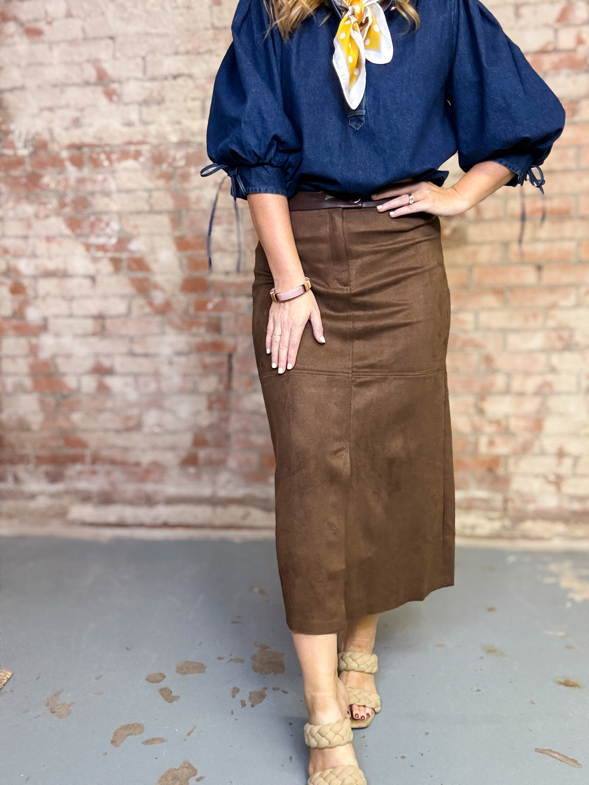 THML Camryn Pencil Skirt