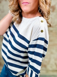 Jazzlyn Striped Top