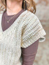 Gilded Sweater Vest Top