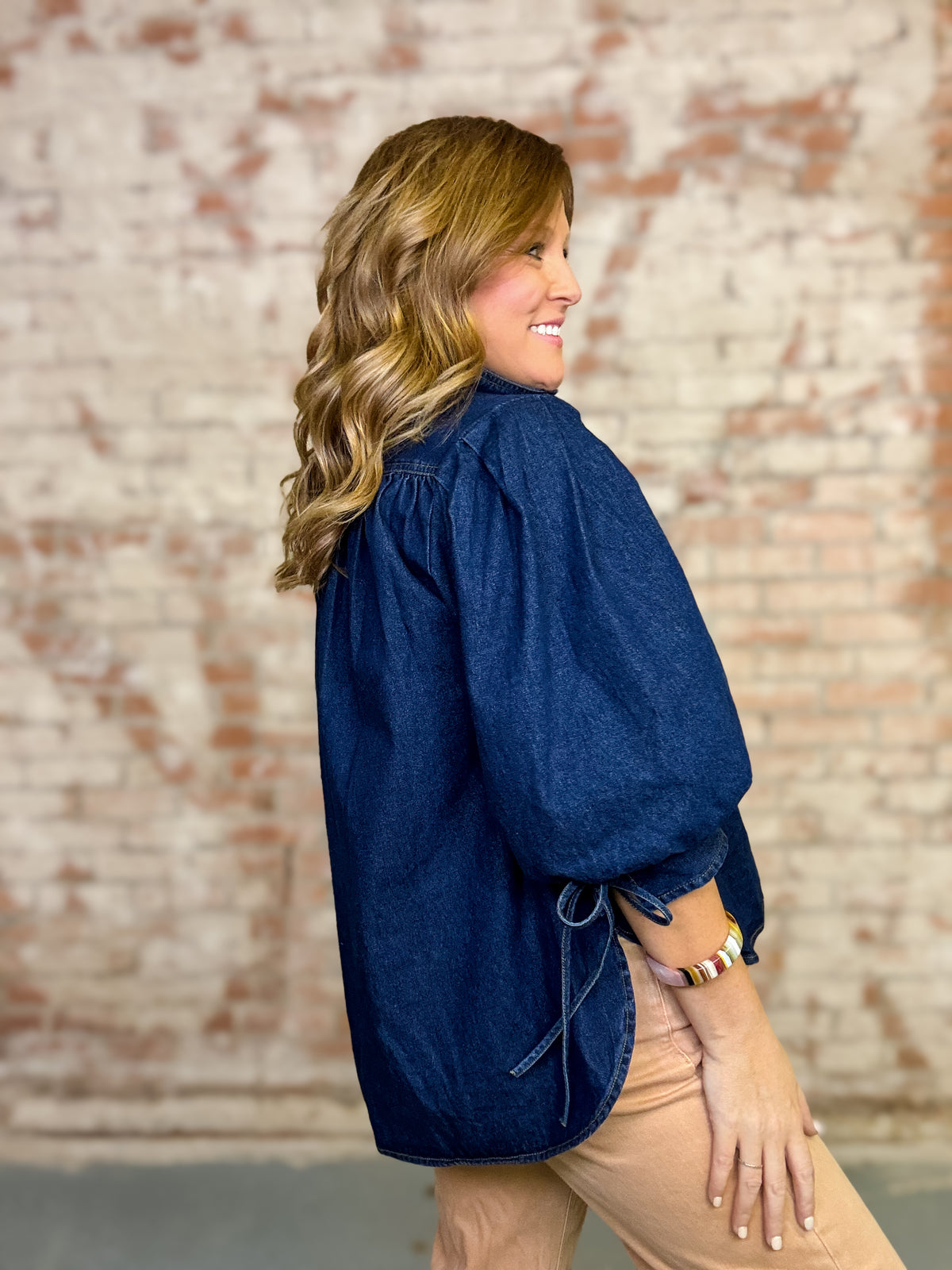 Ashton Denim Top