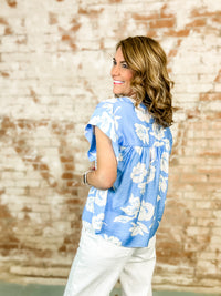 THML Janie Pintuck Detail Top