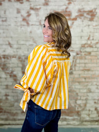 Luz Striped Top
