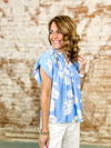 THML Janie Pintuck Detail Top