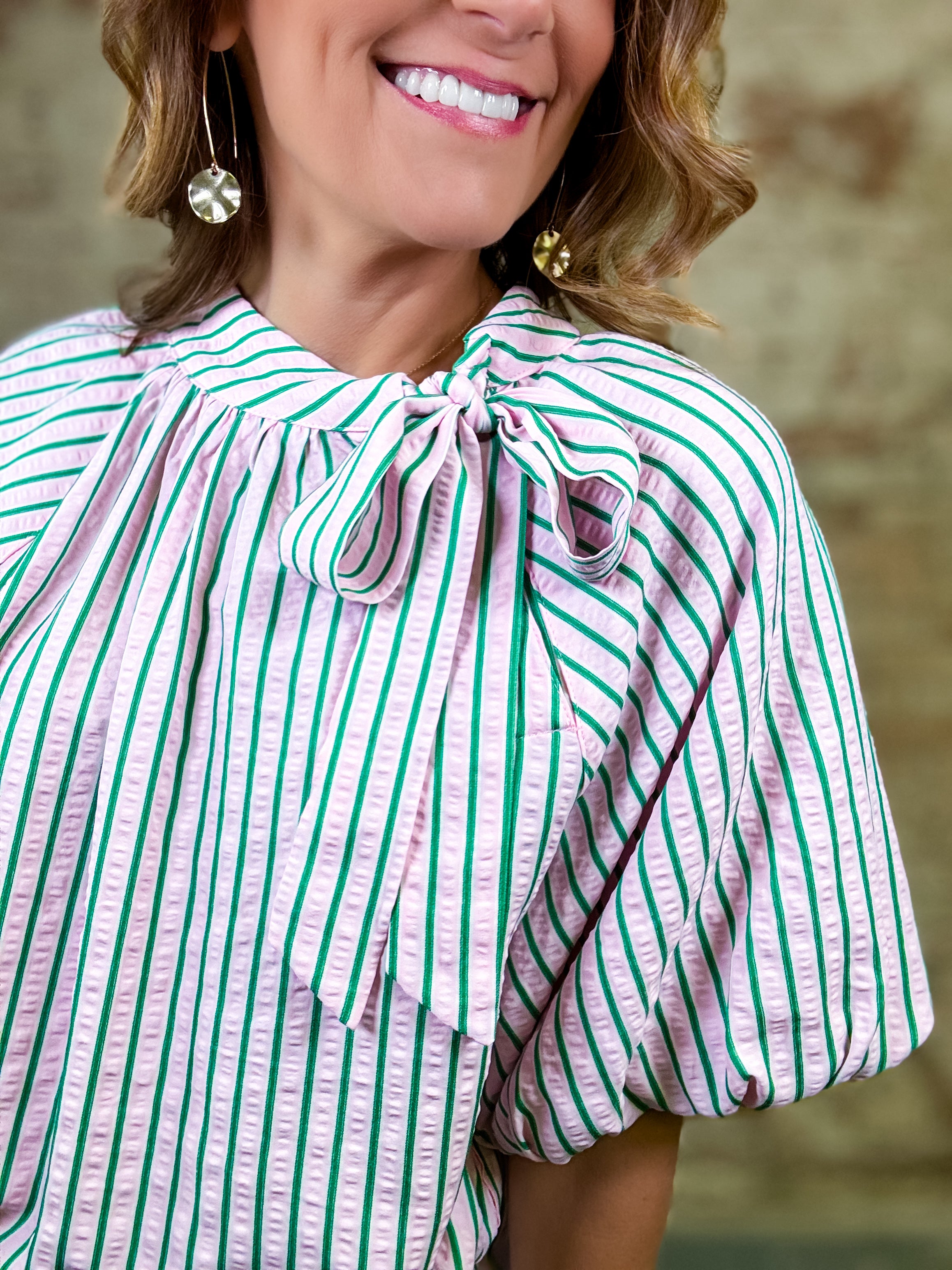 THML Cori Stripe Top