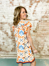 Margo Ruffle Sleeve Dress