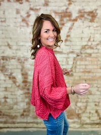 Eli Cable Knit Sweater