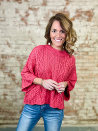 Eli Cable Knit Sweater