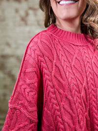 Eli Cable Knit Sweater