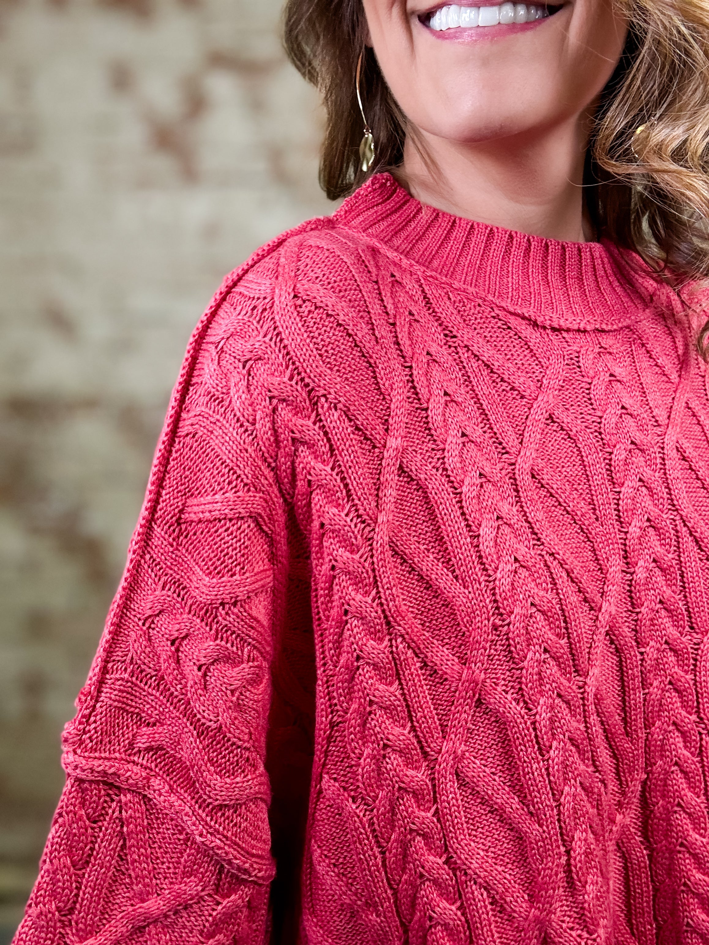 Eli Cable Knit Sweater