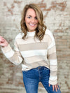 THML Katalina Knit Stripe Sweater