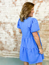 Suzie Blue Seersucker Dress
