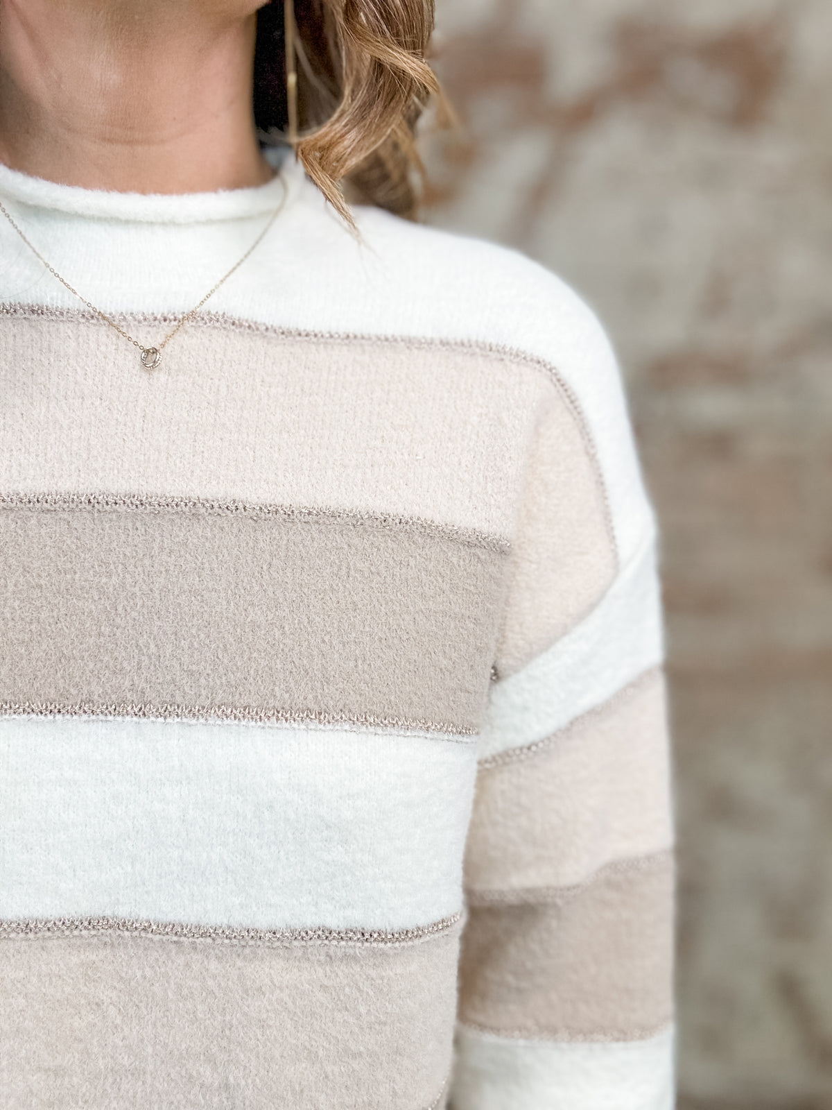 THML Katalina Knit Stripe Sweater