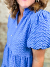 Suzie Blue Seersucker Dress
