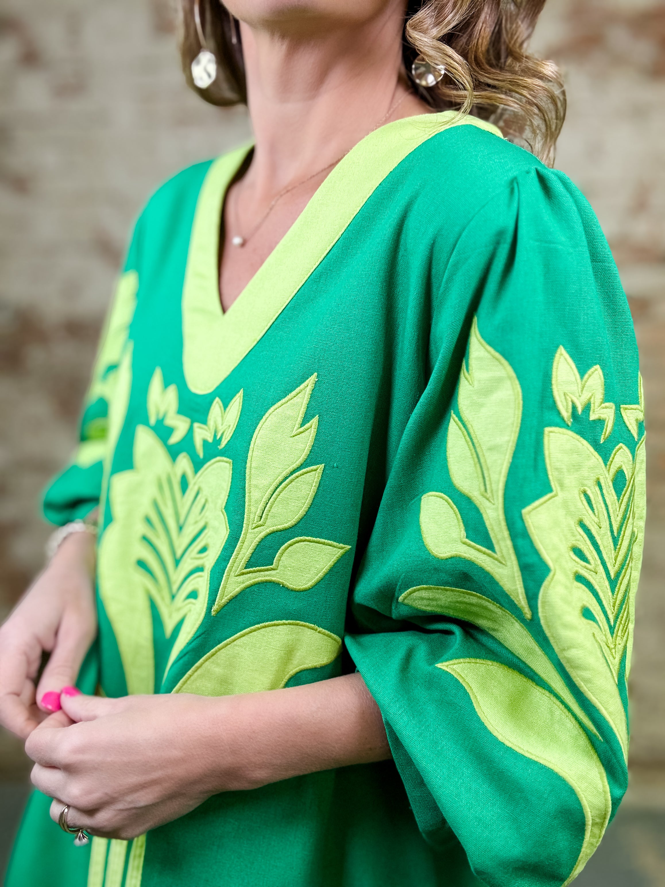 Shannon Floral Applique Dress