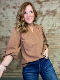 Marybeth Suede Solid Top