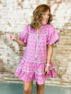 Donna Floral Tiered Dress