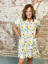 Lane Flower Print Dress