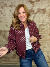 Yovana Polka Dot Jacket