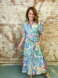 Auden Floral Shirt Dress