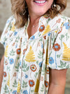 Lane Flower Print Dress