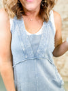 Meisha Washed Terry Jumpsuit