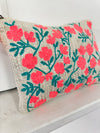 Rexford Embroidered Floral Zipper Pouch